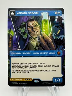 MTG Spider-Man NORMAN OSBORN GREEN GOBLIN Borderless Mythic #220 1 - Image 1