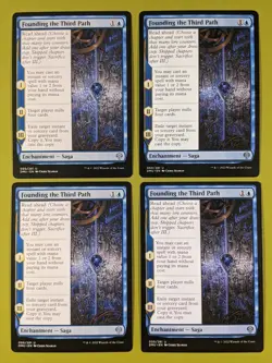 Founding the Third Path x4 Dominaria United 4x MTG Magic the Gathering - Image 1
