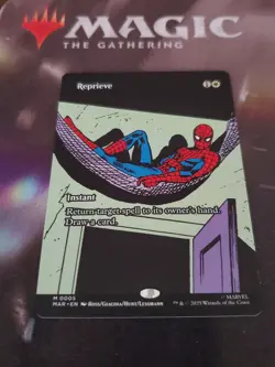 Mtg. Reprieve. Borderless. Marvel Universe Eternal-Legal. Pack Fresh - Image 1