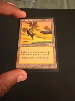 Serra's Sanctum NM / LP, English MTG Urza's Saga - Image 1