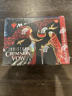 MTG Magic the Gathering Innistrad Crimson Vow Collector Booster Box Sealed - Image 1