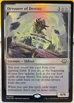 Devourer of Destiny Modern Horizons 3 MH3 LP MTG FOIL - Image 1