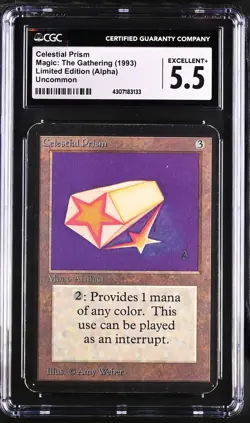 CELESTIAL PRISM Alpha CGC 5.5 Vintage MTG [Nostalgium] - Image 1
