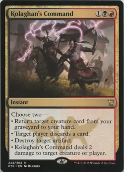 Kolaghan's Command R Dragons of Tarkir 224 - Image 1