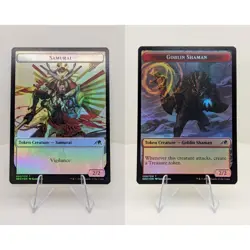 Samurai 003 / Goblin Shaman 008 Double-sided Token, MTG Kamigawa: Neon Dynasty - Image 4