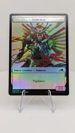Samurai 003 / Goblin Shaman 008 Double-sided Token, MTG Kamigawa: Neon Dynasty - Image 5