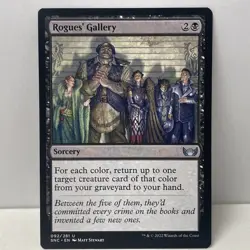 Rogues’ Gallery (092) Streets Of New Capenna SNC MTG Magic The Gathering - Image 1