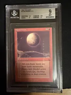 Blood Moon. The Dark MTG - freshly graded BGS 9! - Image 3