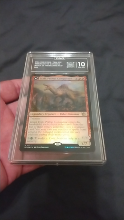 MTG, Etali, Primal Conqueror, March of the Machine (Foil, Rare) TAG Grade 10 - Image 2