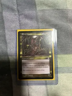 Silver Queen Stronghold 1998 Near Mint MTG Magic The Gathering (1) - Image 1