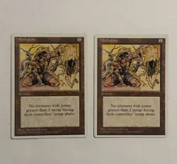 2x Meekstone - Fourth Edition - NM-Mint - MTG Lot Of 2 - Image 1