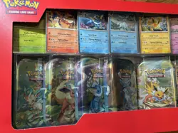 NEW Pokemon TCG Prismatic Evolutions Costco 8 Mini-Tin Bundle Promo Cards - Image 2