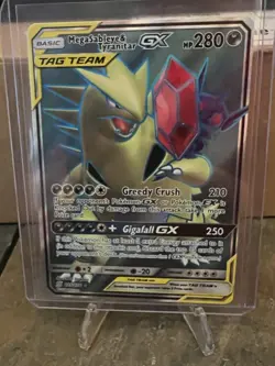 Pokemon Mega Sableye Tyranitar Tag Team GX S&M Unified Minds 225/236 2019 TCG - Image 1
