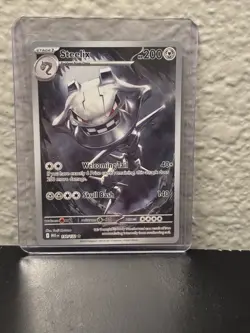 Steelix 150/132 Illustration Rare Pokemon Mega Evolution NM - Image 1