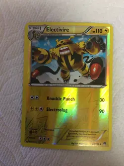 Pokemon XY Breakpoint - Electivire - 43/122 - Reverse Holo Uncommon - Image 1