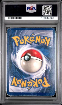 1999 POKEMON BASE SET UNLIMITED #4 CHARIZARD-HOLO PSA 1 - Image 2