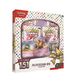 Pokemon TCG: Scarlet & Violet 151 Alakazam ex Collection Box Factory Sealed - Image 1