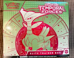 Pokemon TCG Scarlet & Violet Temporal Forces Elite Trainer Box ETB New/SEALED - Image 1