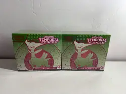 Pokemon Temporal Forces Elite Trainer Box ETB (Iron Leaves) NEW SEALED Lot Of 2 - Image 1