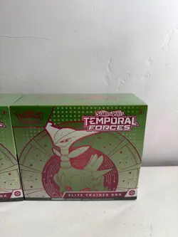 Pokemon Temporal Forces Elite Trainer Box ETB (Iron Leaves) NEW SEALED Lot Of 2 - Image 3