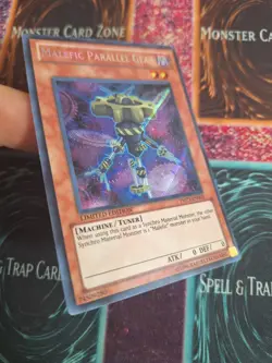 Yu-Gi-Oh! Malefic Parallel Gear YMP1-EN003 Limited Secret Rare Near Mint d4/ - Image 2