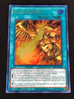 Yugioh Blaze Cannon LED7-EN005 1ST Ultra (NM) - Image 1