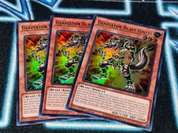 Gladiator Beast Gistel x3 - SUDA - Super Rare (SR) - yugioh - Image 1