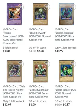 Dark Magician LOB-K005 Korean Edition Near Mint NM - Image 3