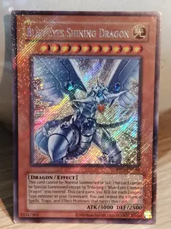 Yu-Gi-Oh! Blue-Eyes Shining Dragon RP02-EN096 Secret Rare Foil - Image 1