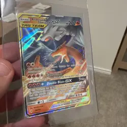 Reshiram & Charizard GX 20/214 Unbroken Bonds Ultra Rare Holo Pokemon Card NM - Image 1
