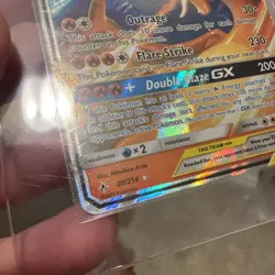 Reshiram & Charizard GX 20/214 Unbroken Bonds Ultra Rare Holo Pokemon Card NM - Image 5