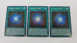 3x SHADOW'S LIGHT SPELL CARD 1ST EDITION BLMR-EN037 SECRET YUGIOH NM UNPLAYED - Image 1