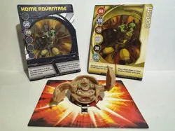 Bakugan Battle Brawlers Subterra Gorem B1 Classic 450g Tan Rare W/ Cards - Image 1