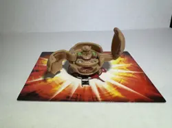 Bakugan Battle Brawlers Subterra Gorem B1 Classic 450g Tan Rare W/ Cards - Image 2