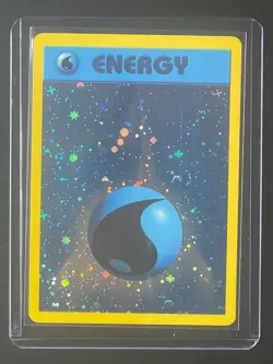 Pokemon Promo ENERGIZE YOUR GAME Water Energy Card Swirl Printer Sheet Edge Cut - Image 5