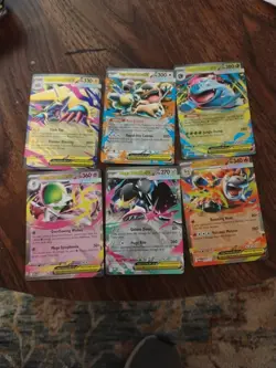 Pokemon Mega Evolution Lot Of 6 Cards - Image 1