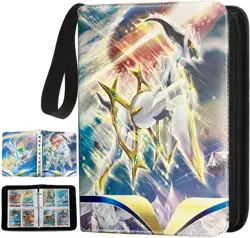 Card Binder for Pokemon Cards Holder Fits 400 Cards w/ 50 Removable Sleeves - Image 1