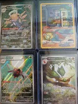 8 Pokemon TCG Card Lot With Illustrated Rares And More - Image 2