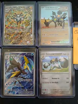 8 Pokemon TCG Card Lot With Illustrated Rares And More - Image 3