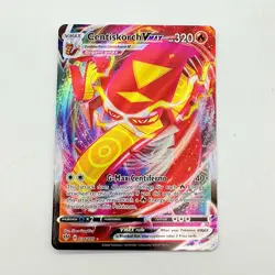 Pokemon TCG Centiskorch VMAX 034/189 Darkness Ablaze Holo Card 2020 NM - Image 1