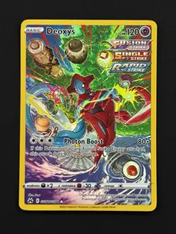 Deoxys Crown Zenith: Galarian Gallery GG12/GG70 Ultra Rare Card NM Condition - Image 1
