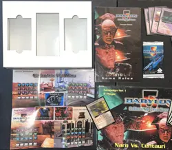 Babylon 5 Card Game CCG NARN Vs. CENTAURI Campaign Set 100% Complete - Image 2
