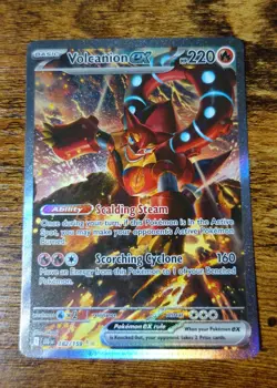 Volcanion ex 182/159 Journey Together SIR Pokemon Card NM-MINT Pack Fresh - Image 1