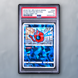 Wash Rotom - Reverse Holo - PSA 10 - Ultra Shiny GX SM8b 028/150 Pokemon Card - Image 1