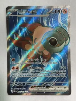 Pokemon Paldea Evolved 234/193 Chi-Yu EX Pokemon Full Art Secret Rare Card - Image 1