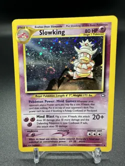 Pokemon Slowking Holo Neo Genesis 14/111 Vintage WOTC Rare TCG Card LP - Image 1