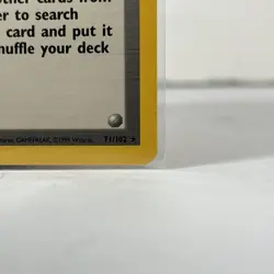1999 Pokemon Base Set Computer Search 71/102 NM Card - Image 4
