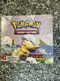 Pokemon Sword and Shield Vivid Voltage Booster Box - 135 Cards Factory Sealed 820650827495 - Image 1