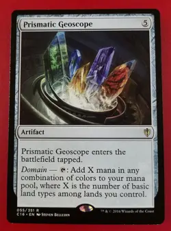 1x Prismatic Geoscope | Commander 2016 | MTG Magic Cards - Image 1