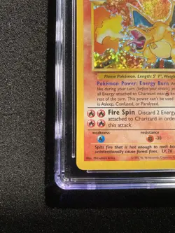 CGC Pristine 10 Charizard 4/102 Holo Pokemon Card Celebrations Base Holo - Image 5